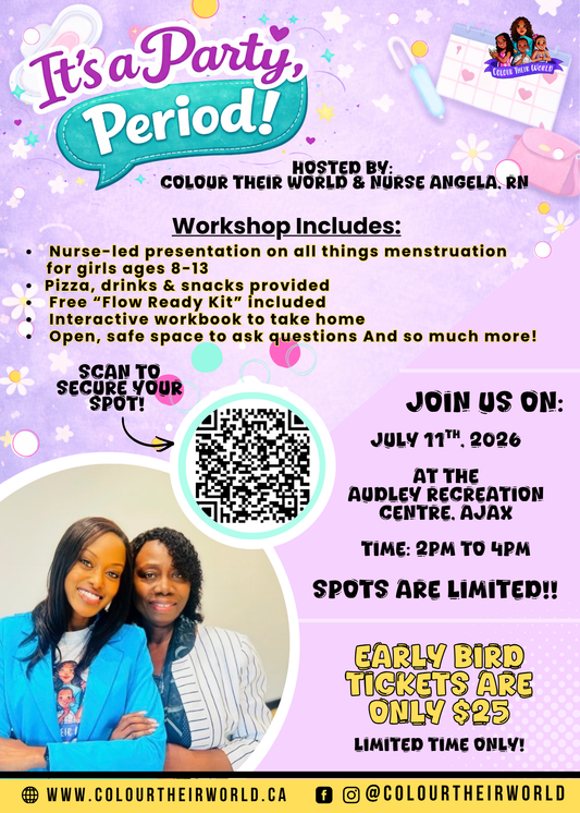 It’s A Party, Period Workshop!